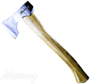 mustang axe logo